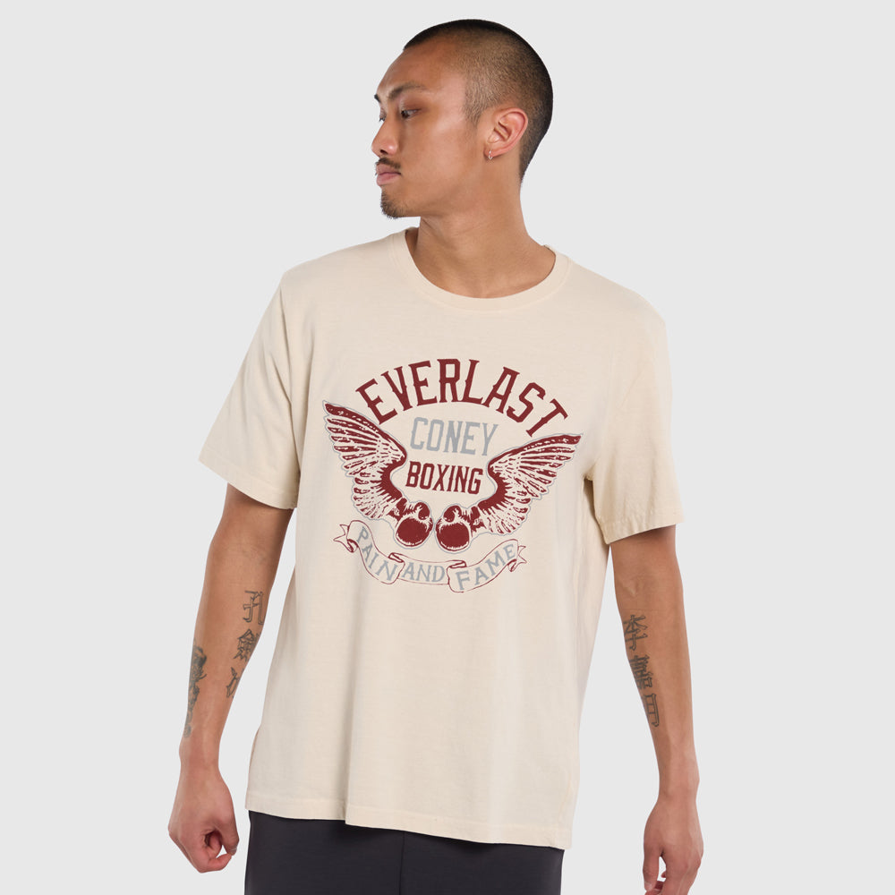 Coney Island Fame Short Sleeve Tee - Cream