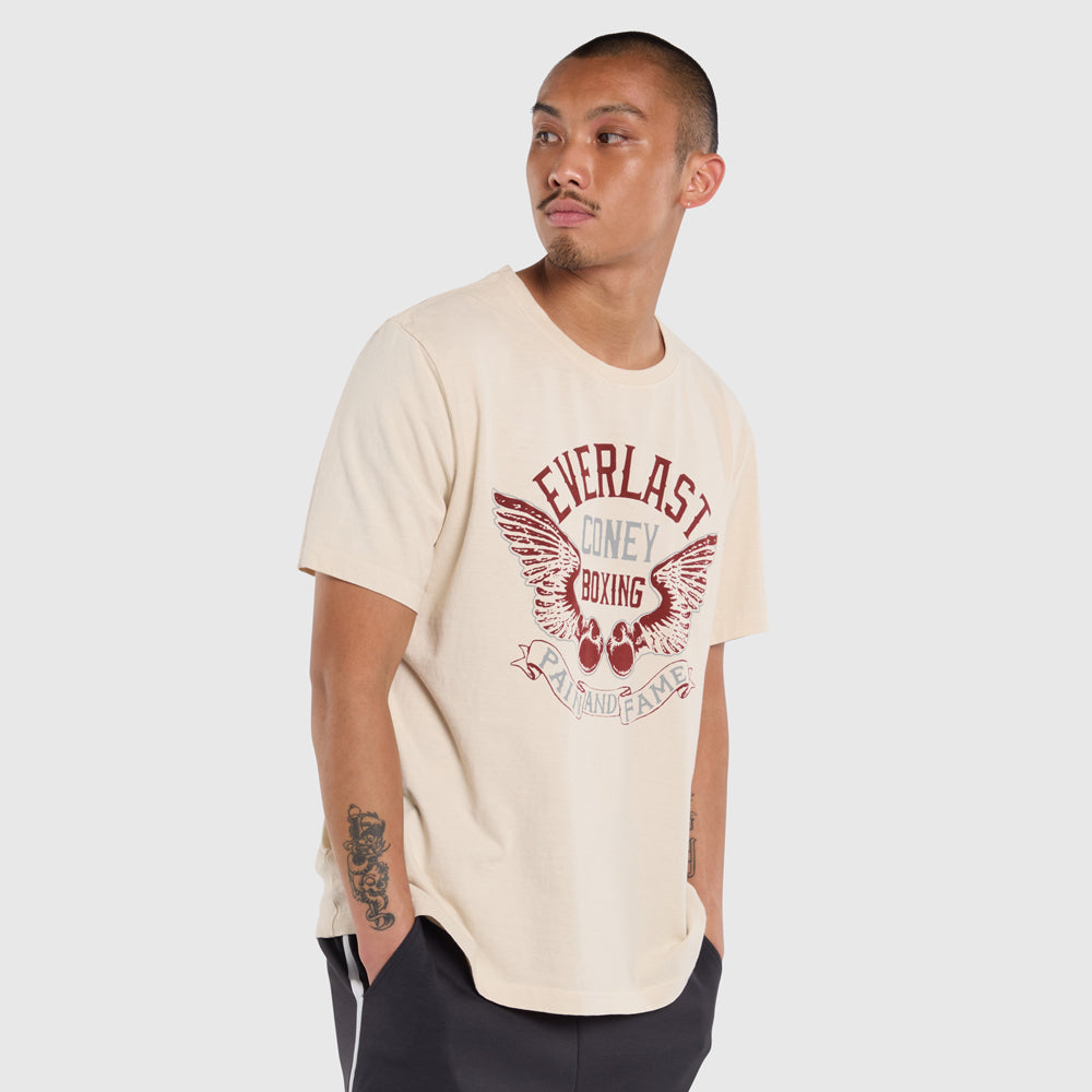 Coney Island Fame Short Sleeve Tee - Cream