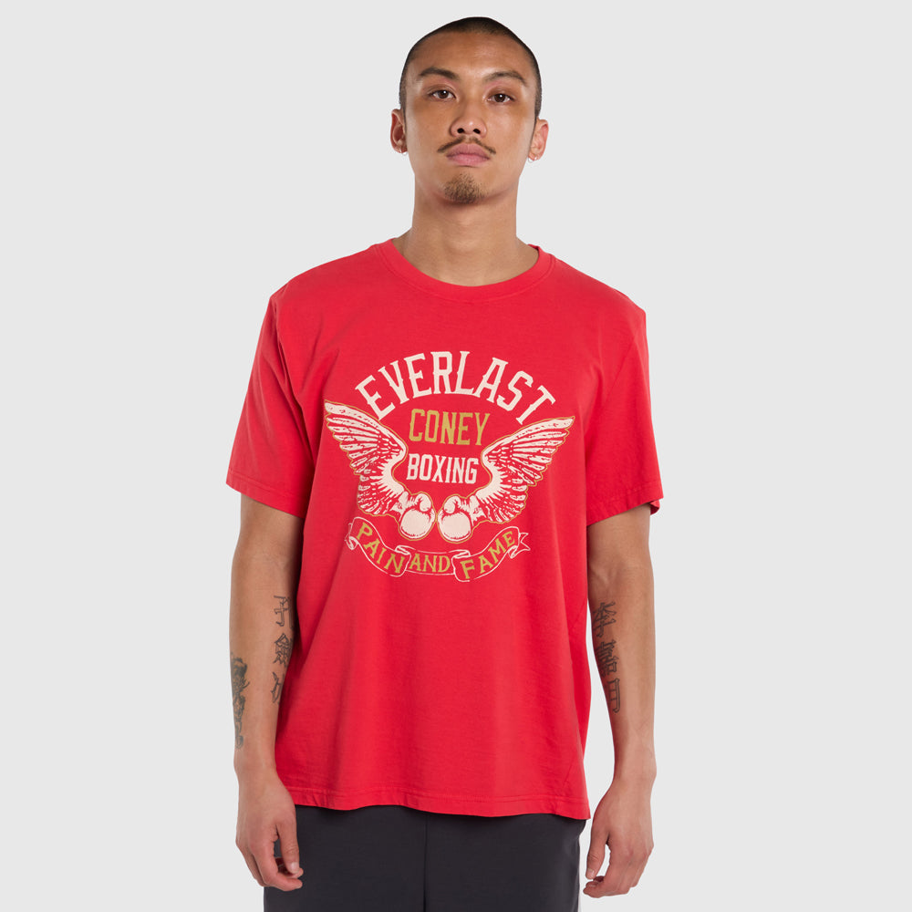 Coney Island Fame Short Sleeve Tee - Red