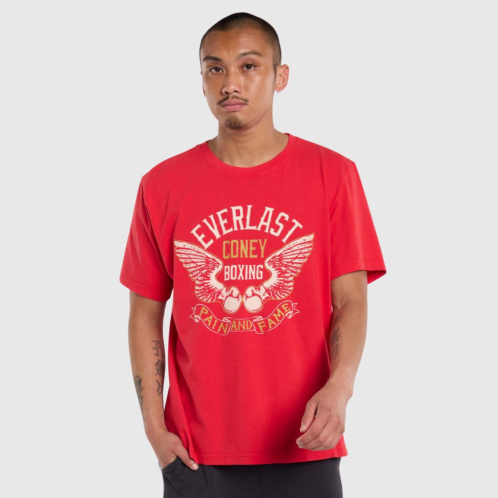 Coney Island Fame Short Sleeve Tee - Red